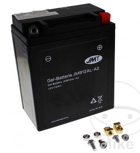 Jmt gel batterie yb12al 12 - yb12al-a2,