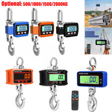 500kg/1000/kg/1500kg/2000kg Hängewaage Digital LCD Zugwaage Industriewaage Waage
