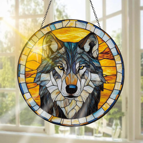 Tier buntglas sonnenfänger - tier,