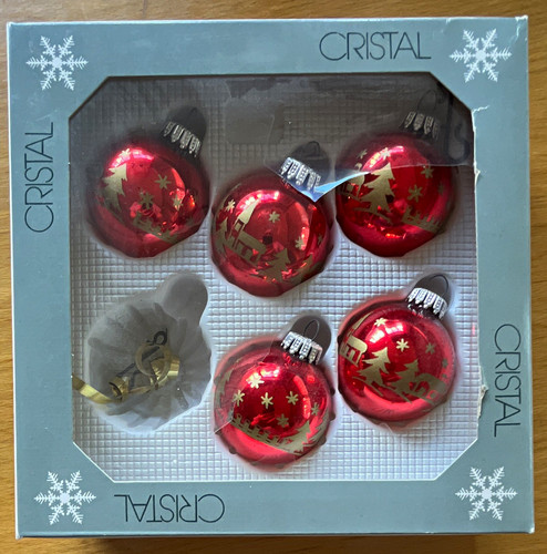 Cristal glas christbaumkugeln - cristal, glas-christbaumkugeln