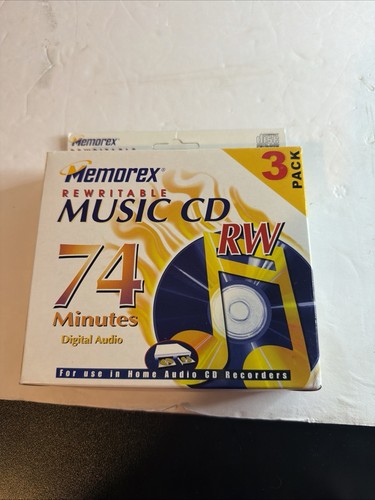 Rare memorex audio 74 - cd-rw,