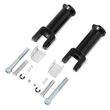 Sozius Fussrasten-Halter für Harley Davidson Softail 18-22 Craftride schwarz geb