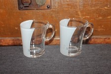 2 Stück Senseo Glas Douwe Egberts Henkelglas Kaffeeglas Tasse