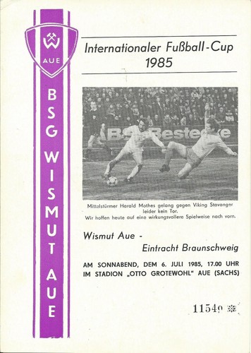 Wismut aue eintracht - aue-,