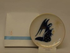 KPM Weihnachtsteller 1981 Engel der Verkündigung