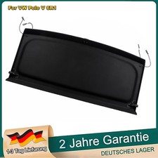 Schwar Hutablage Kofferraumabdeckung 6R6867769B Für VW Polo 6R1 6C1 2009-2014