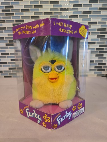 1998 kiwi furby gen lime - gen,