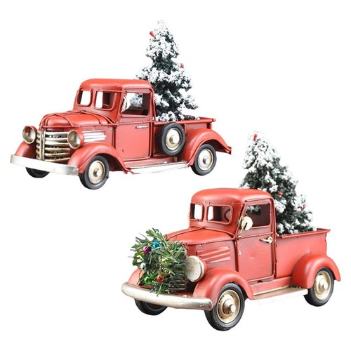 Iron red trucks - red,