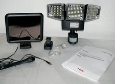 Solutions 188 LED Security Strahler Bewegungsmelder Solar Sicherheit Licht IP44