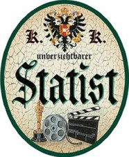 Nostalgieschild "Statist" TV