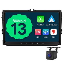 Android 13 VWA13 9"Autoradio Carplay GPS für VW GOLF 5 6 Plus Polo Passat Touran