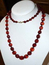 Art Deco Bernstein Amber Kette