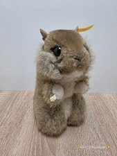 Steiff Eichhörnchen Raggy 045226 Streifenhörnchen 16 cm Knopf, Fahne im Ohr