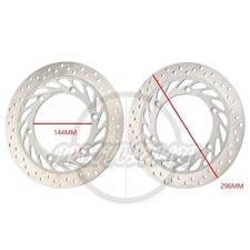 296mm Bremsscheiben Rotoren