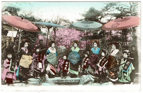 Handpostkarte kyoto - handpostkarte,