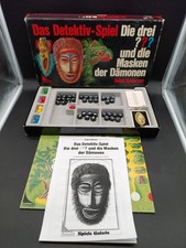 Die drei ??? und die Masken der Dämonen Detektiv Spiel Brettspiel rar