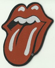 ROLLING STONES tongue cut-out 2019 WOVEN SEW ON PATCH official merch SEALED