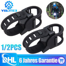 Fahrrad Taschenlampe Halterung Fahrradlicht Klemmer Radfahren Lampenhalter DHL