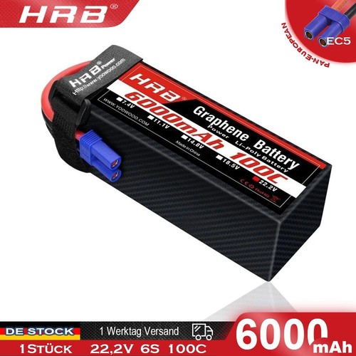 Hrb 6000mah ec5 - 6000mah, lipo