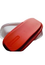 TUPPERWARE Pasta-Meister Nudelkocher 1,9 L Spaghetti Aufbewahren Weiß  Rot