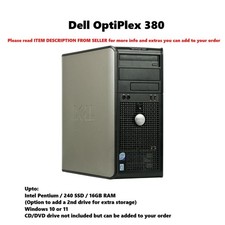 DELL OptiPlex Desktop PC Intel