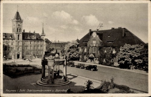 Chojnów haynau schlesien - ak,