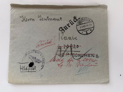 1943 verschlossen ungeöffnet - 1943!,
