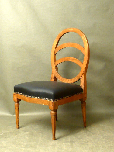 Louis seize stuhl nussbaum - louis, neu