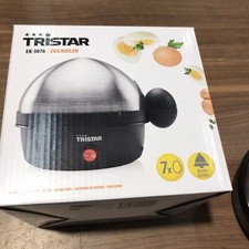 Tristar EK-3076 Eierkocher 7 Eier, Neu,Verpackung geöffnet Schwarz (4)