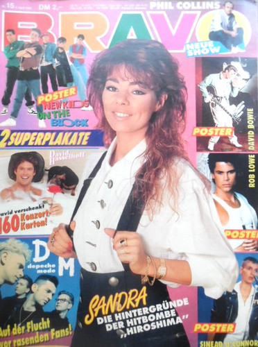 Bravo 1990 b sandra - 5.4.,