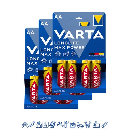 Varta longlife max - max, power