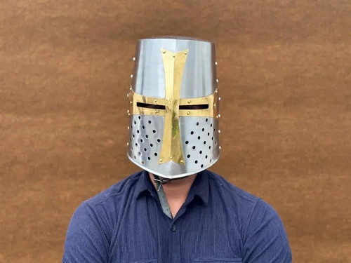 Tempelritter stahlhelm - tempelritter, |
