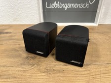 2x Bose single cube mit rotem Rand, Bose Cube Einzelcube, Bose Lautsprecher