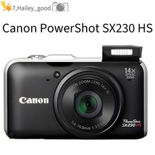 Canon PowerShot SX230 HS 12,1 MP CMOS-Digitalkamera 14-facher Bildzoom Schwarz