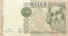 Italien / Italy - 1000 Lire -