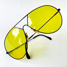 vintage ALPINA TR3 black sunglasses W.Germany rare TR4 M1 Miami Vice Shooter