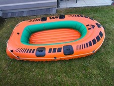 SEVYLOR Schlauch Boot aufblasbar Family Quick Up Bade Wasser Spaß Pumpe + Gratis