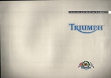 Prospekt Triumph Motorrad Touring Motorcycles Programm von 2002