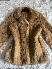 rabbit fur coat echt fell