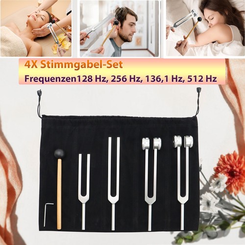Aluminium stimmgabel 128hz - 4x,