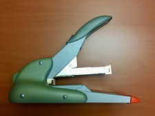 Rapid Blockheftgerät Hefter Tacker Supreme DUAX, silber/orange