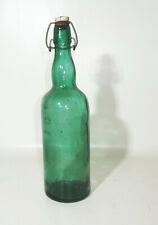 Alte Glasflasche Brennspiritus VVB Spiritus-Zentrale Werkstatt Garage Deko !