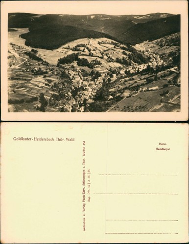 Ansichtskarte goldlauter suhl - ansichtskarte, goldlauter-suhl