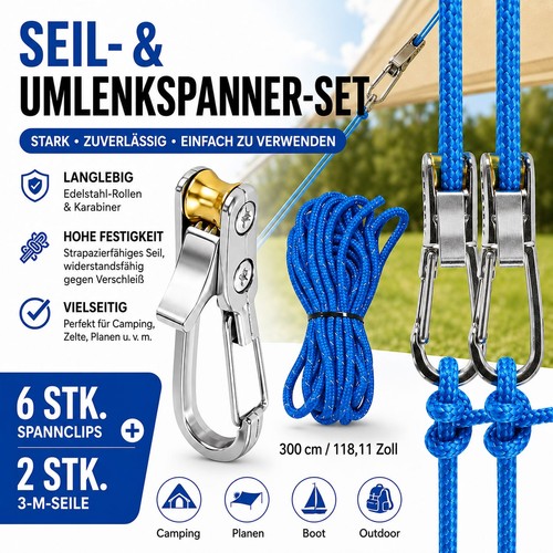 Stk seilspanner mit cam - 6,