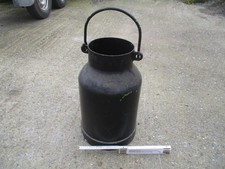 Aluminium Milchkanne - 45 cm hoch - Vintage - alt -