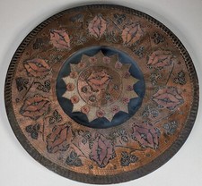 Großer Wandteller, Kupfer