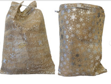 Nikolaussack XXL Weihnachtssack Geschenkesack 47cm x 35cm