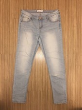 Jeans Kik Janina Denim W40 L32 Skinny hellblau helle Waschung 5 Taschen