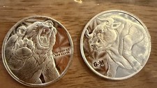 NEU USA 1/10 oz Bull & Bear