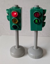2 Ampeln von Dickie - Straßenverkehr und Fußgänger - batteriebetrieben
